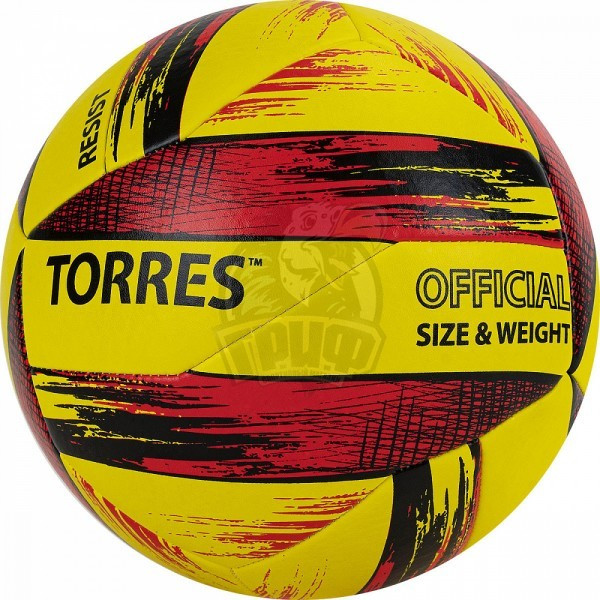 Мяч для пляжного волейбола тренировочный Torres Resist (арт. V321305)