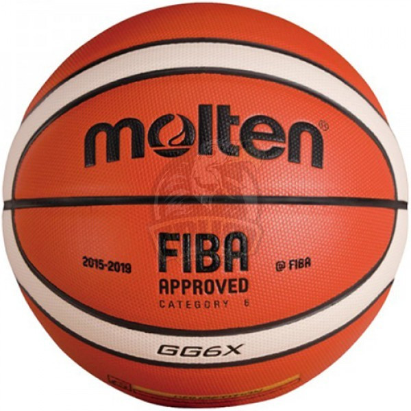Мяч баскетбольный профессиональный Molten BGG6X-X FIBA Indoor № (арт. BGG6XX) - фото 1 - id-p193809855