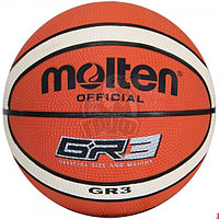 Мяч баскетбольный детский любительский Molten BGR3-OI Indoor/Outdoor №3 (арт. 634MOBGR3OI)