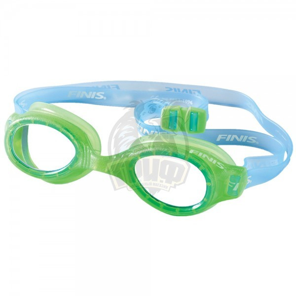 Очки для плавания детские Finis H2 (зеленый) (арт. 3.45.009.266) - фото 1 - id-p193809865