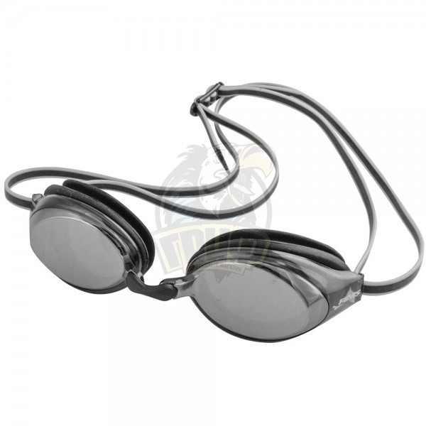 Очки для плавания подростковые Finis Ripple Mirror (серебристый/черный) (арт. 3.45.026.337)