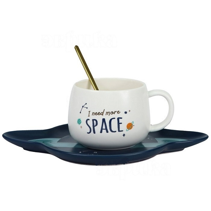 Подарочный чайный набор «I need more space» на 1 персону 3 в одном - фото 1 - id-p193810136