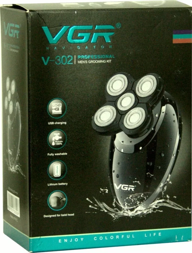 Электробритва VGR V-302 4 в 1 - фото 5 - id-p193809566