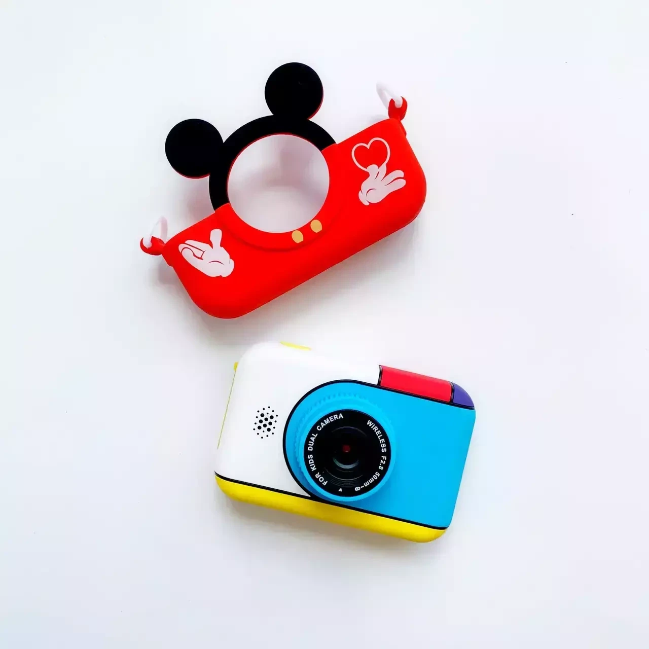 Детская цифровая камера Children's Fun Dual Camera (Красный) - фото 6 - id-p193809575