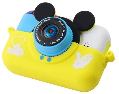 Детская цифровая камера Children's Fun Dual Camera (Жёлтый) - фото 2 - id-p193809576