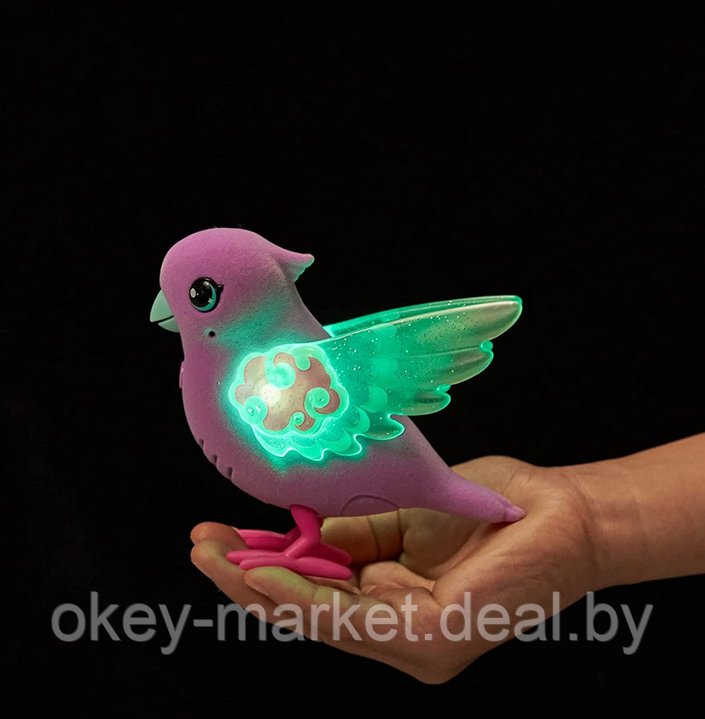 Интерактивная птичка Little Live Pets со светящимися крыльями (звук, движение) - фото 4 - id-p67842559