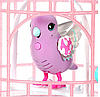 Интерактивная птичка Little Live Pets поющая птичка в клетке , со светящимися крылышками  Радужный Свет, фото 4