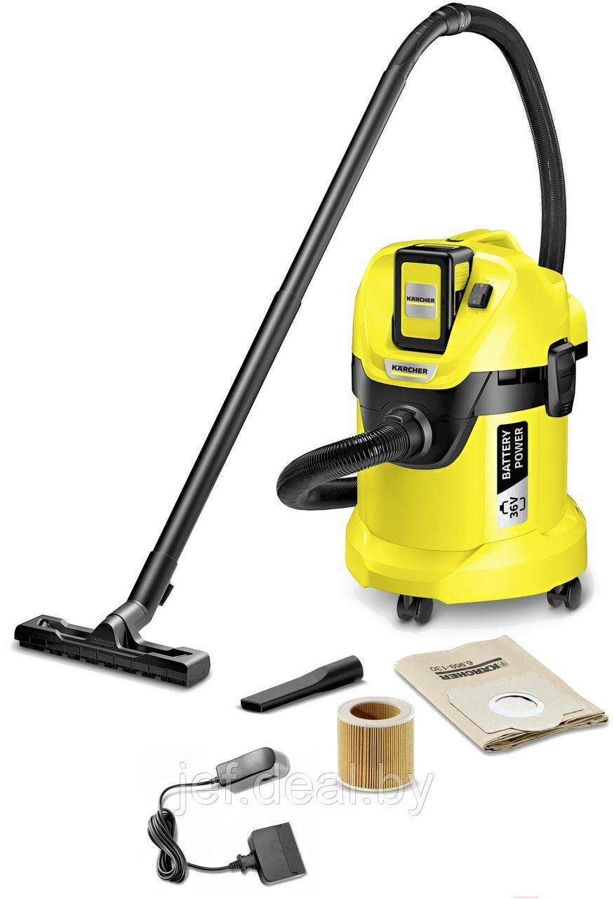 Пылесос WD 3 BATTERY KARCHER 1.629-911.0