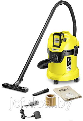 Пылесос WD 3 BATTERY KARCHER 1.629-911.0, фото 2