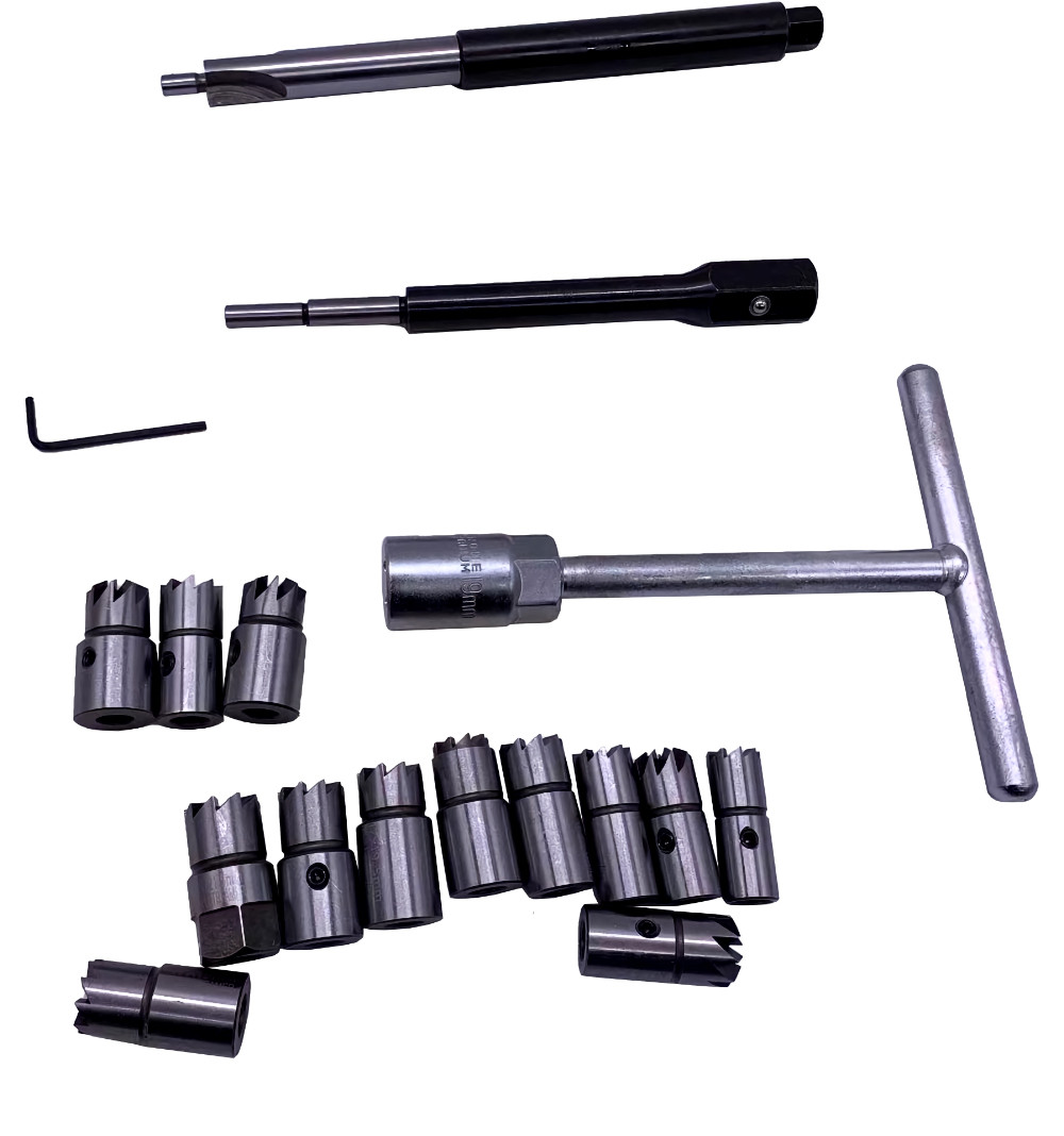 Инструмент очистки гнезд инжекторов дизелей (17 предметов) TA-C1022 AE&T - фото 3 - id-p193840905