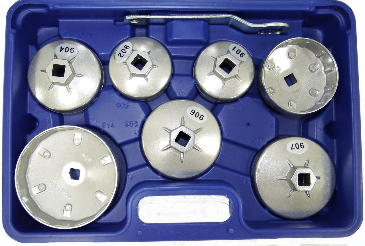 Съемники масляных фильтров алюминиевые (15 предметов) TA-A1012 AE&T - фото 5 - id-p193840940