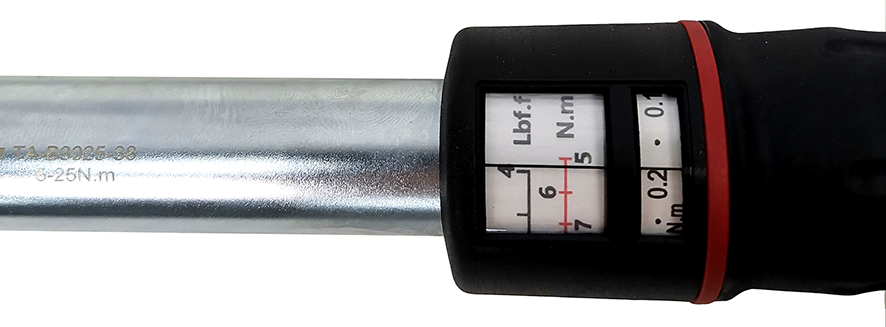 Ключ динамометрический со шкалой в окошке 5-25Nm 3/8" TA-B3025-38 AE&T - фото 2 - id-p193841581