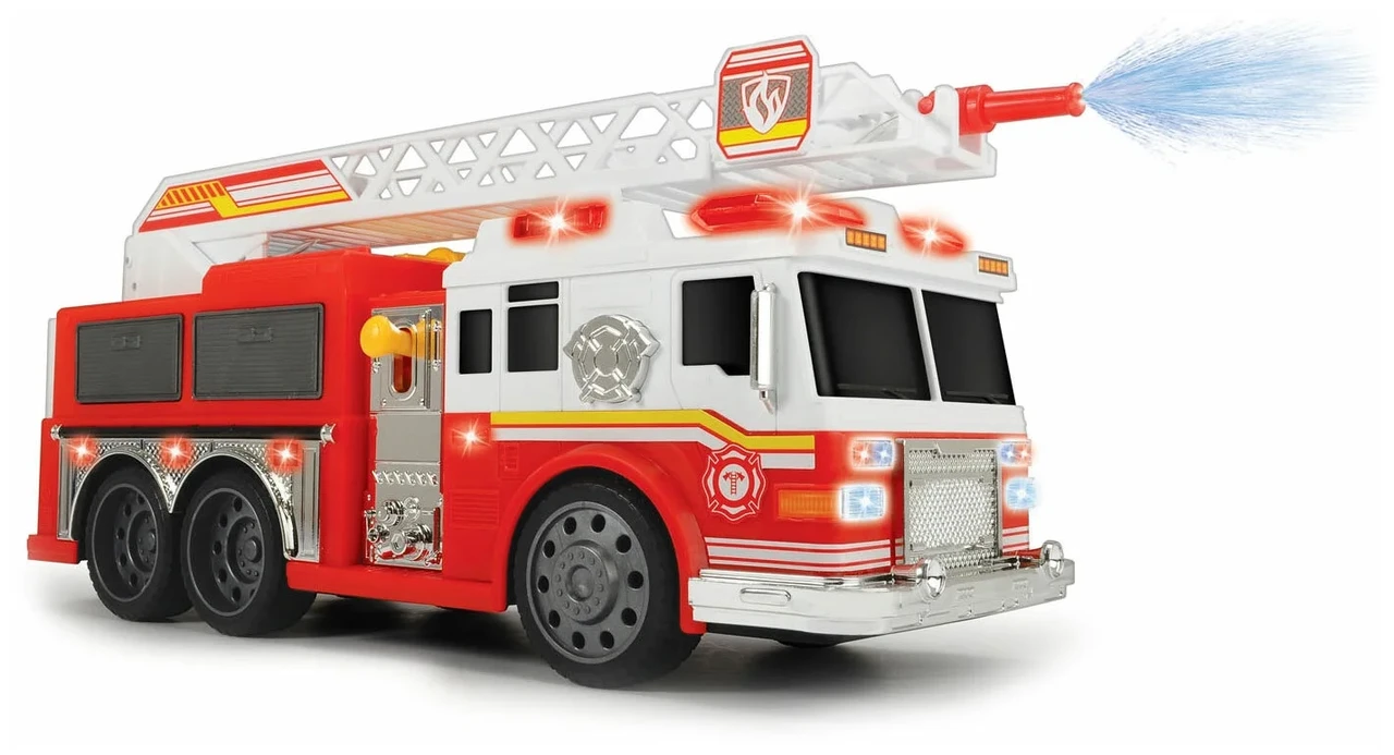 Пожарная машина с водой, светом и звуком 36 см Dickie 3308377 - фото 3 - id-p193853546