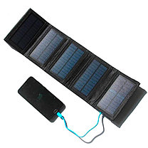 Складная солнечная панель 150 Вт, солнечная энергия, зарядное устройство, USB, для смартфона, кемпинга, улицы, фото 2