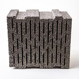 Блок керамзитобетонный щелевой (D650) 400 x 340 х 240 мм ТермоКомфорт, фото 2