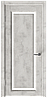 Межкомнатная дверь с покрытием экошпон Next 601 ДЧ светлое стекло, фото 3