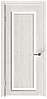 Межкомнатная дверь с покрытием экошпон Next 601 ДЧ светлое стекло, фото 4