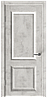 Межкомнатная дверь с покрытием экошпон Next 605 ДЧ светлое стекло, фото 4