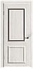 Межкомнатная дверь с покрытием экошпон Next 605 ДЧ стекло бронза, фото 3