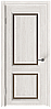 Межкомнатная дверь с покрытием экошпон Next 607 ДЧ стекло бронза, фото 3