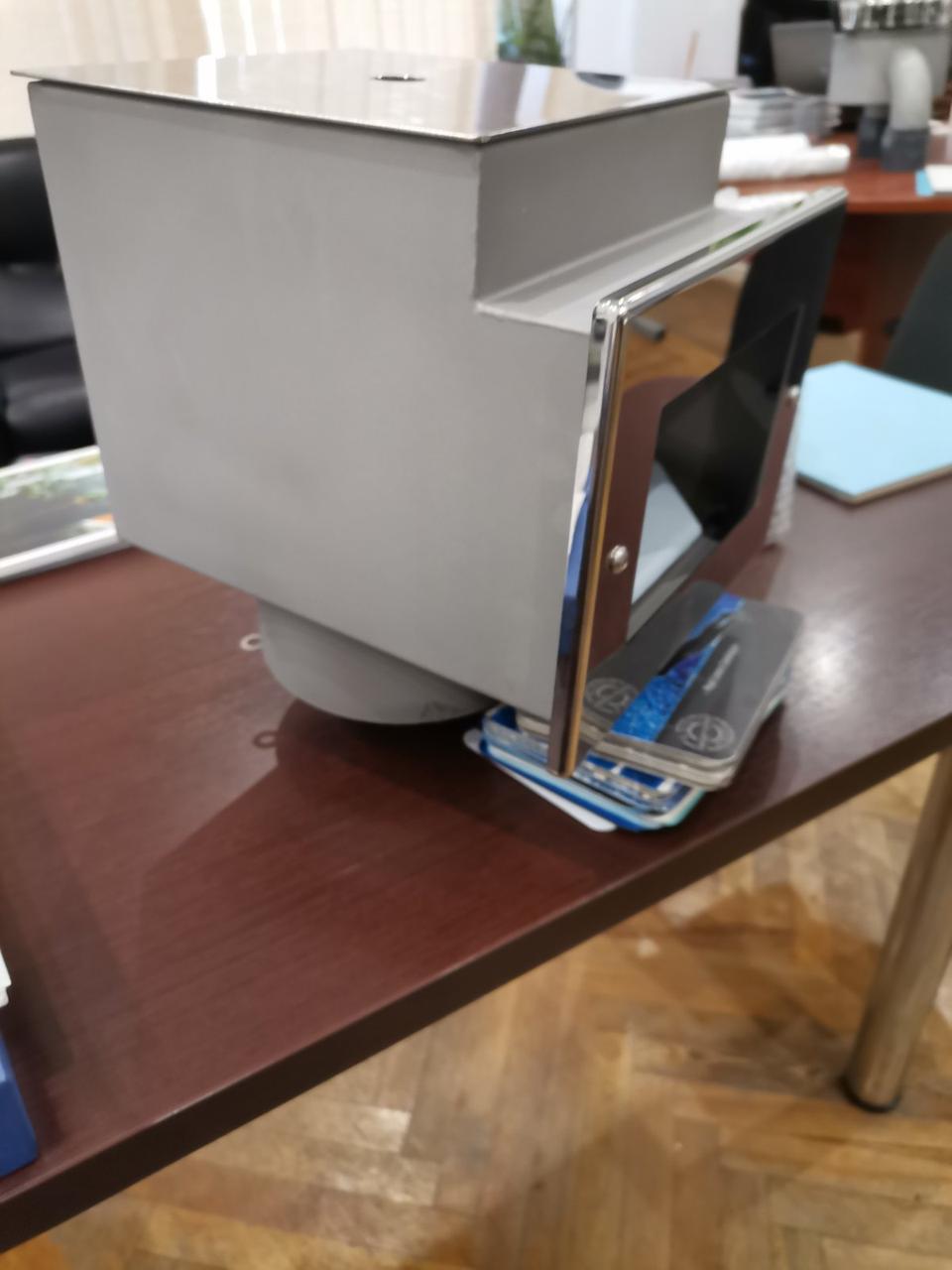 СКИММЕР / V=15 л под плитку/мозаику из нержавеющей стали
