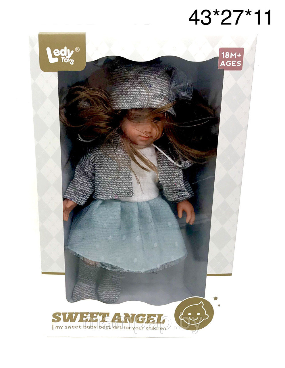 LD8806B  Кукла  для девочек Sweet Angel 38 см