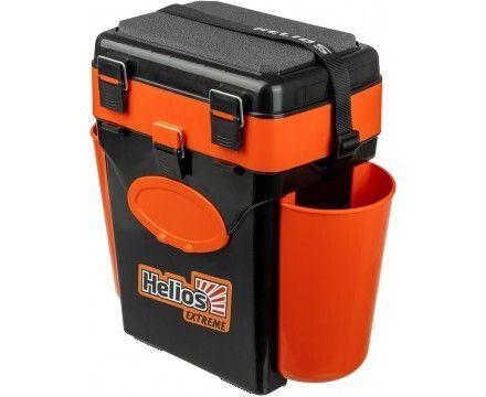 Ящик зимний Helios FishBox 10 л, Оранжевый - фото 1 - id-p193882501