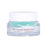 Крем-ампула с 8 видами гиалуроновых кислот EYENLIP Deep Hyaluron8 Ampoule Cream (Vegan), 50 ml