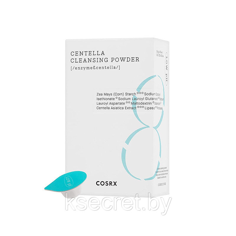 Слабокислотная энзимная пудра с экстрактом центеллы COSRX Low pH Centella Cleansing Powder - фото 1 - id-p193889355