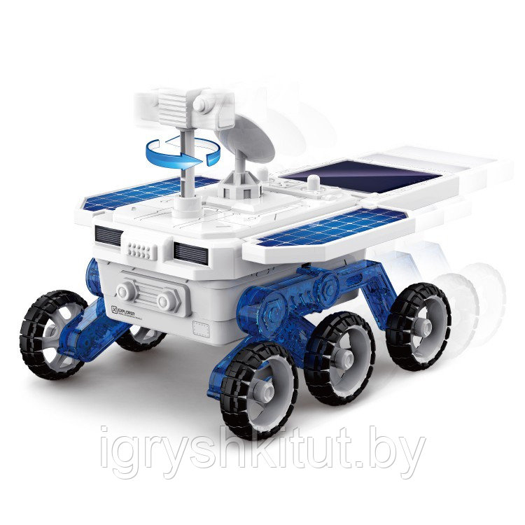 Конструктор-робот Марсоход, работает от солнечной - фото 1 - id-p193890109