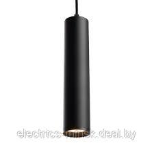 Подвесной светильник Feron под лампу GU10, черный, длина светильника 28см - фото 1 - id-p193894037