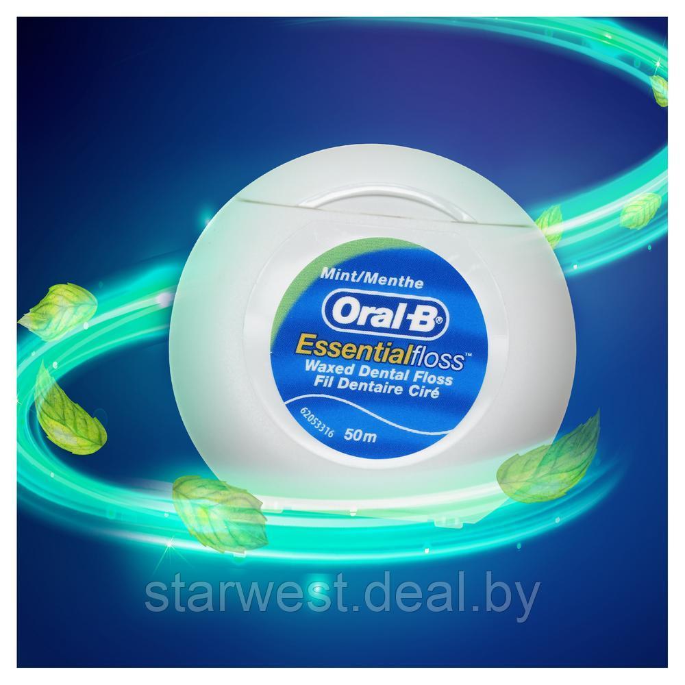 Oral-B Essential Floss Вощеная 50 м Зубная нить / нитка - фото 5 - id-p136552985