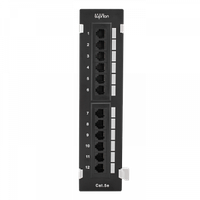 Патч-панель настенная 12хRJ-45, UTP, 5e (10-0407)