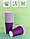 Бумажные одноразовые стаканчики 350 мл., фиолетовые/Уп. 50 шт., фото 4
