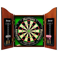 Дартс-кабинет Harrows Pro's Choice Complete Darts Set 18 дюймов (сизалевая мишень) (арт. EA404)