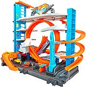 Хот Вилс Сити Невообразимый гараж Mattel Hot Wheels FTB69