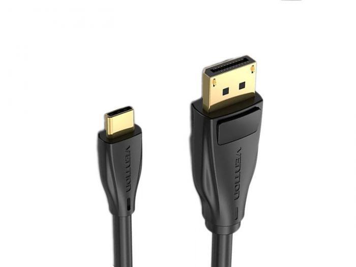 Аксессуар Vention USB-C/M - DP/M 2m CGYBH - фото 1 - id-p193905318