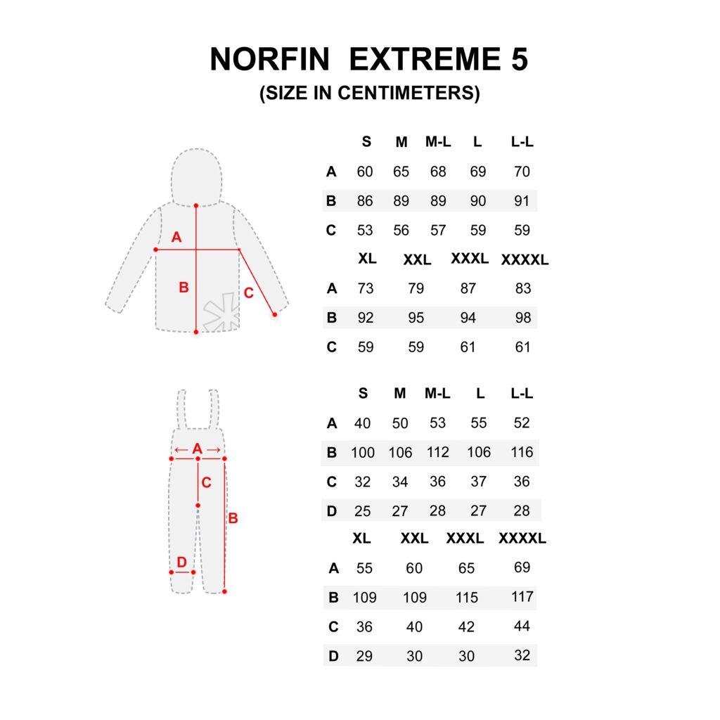 Костюм зимний Norfin EXTREME 5, M - фото 10 - id-p193905471