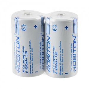 Аккумулятор D 4500mAh - ROBITON 4500NCD 4500mAh, 1.2V, Ni-CD