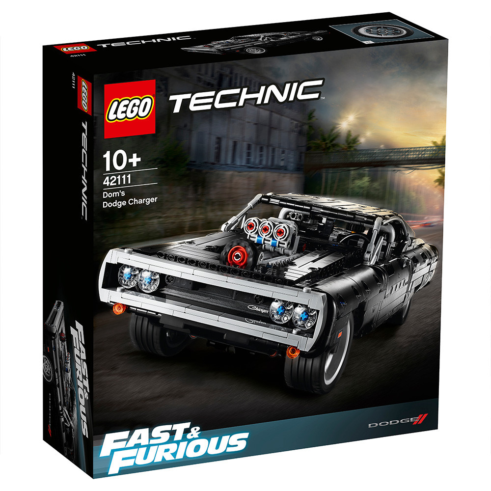 Конструктор LEGO Original Technic 42111 Dodge Charger Доминика Торетто - фото 1 - id-p193907837