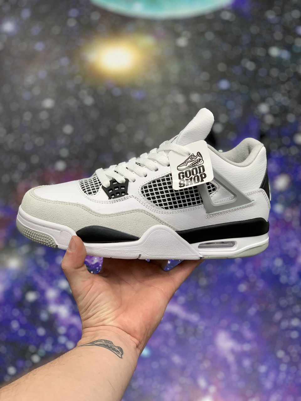 Кроссовки Air Jordan 4 Retro Military Black