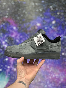 Кроссовки WTR Nike Air Force 1 Suede Grey Low