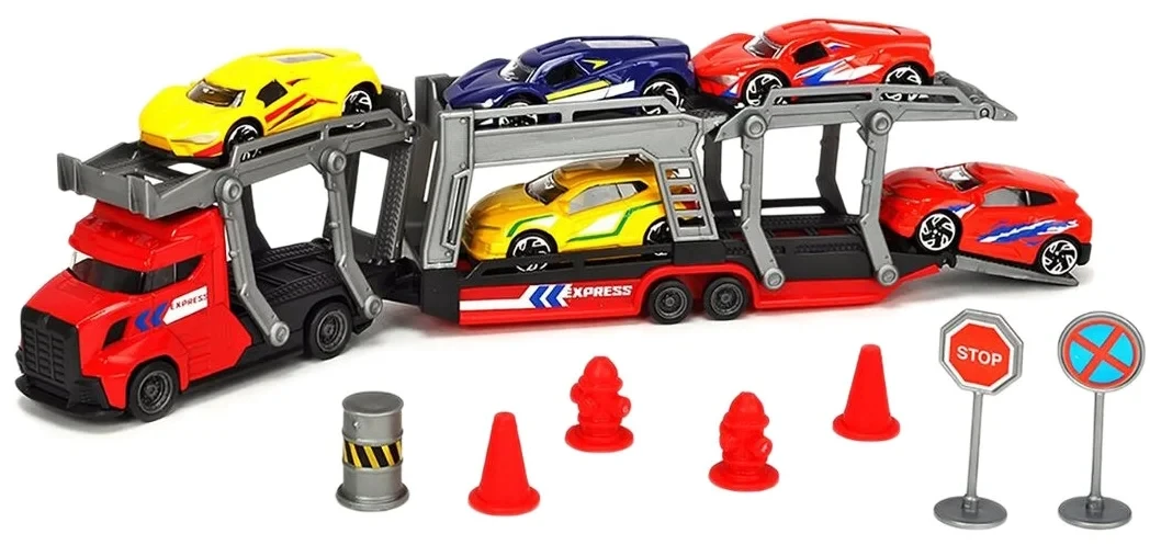 Набор Транспортер 26 см 2 вида Dickie Toys 3745012 - фото 2 - id-p193920812