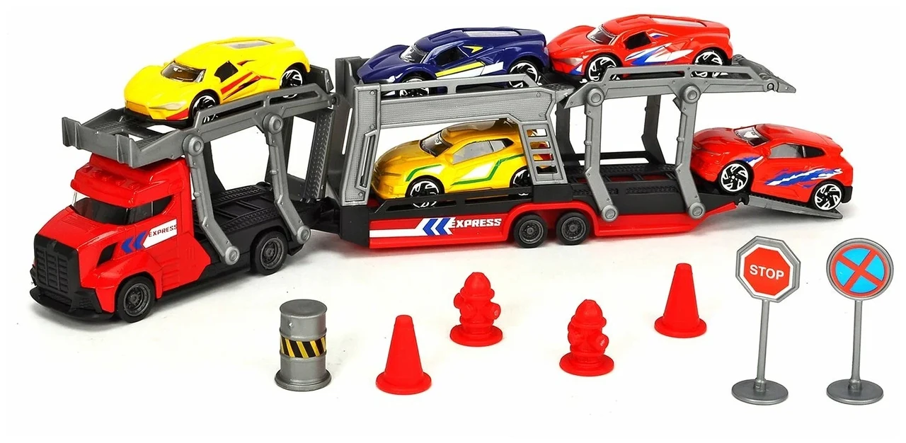 Набор Транспортер 26 см 2 вида Dickie Toys 3745012 - фото 3 - id-p193920812