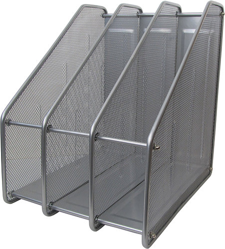 Лоток вертикальный тройной металлический FORPUS, серебро, арт.FO30578 ...