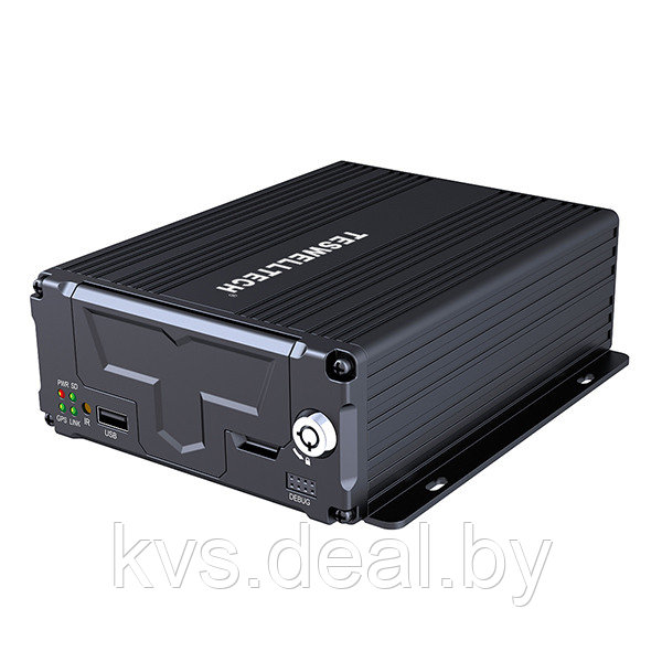 Видеорегистратор TESWELLTECH TS-610FX-AHD Basic model 4 канала 1080P AHD HDD500GB H.264/H.265 - фото 1 - id-p193919882