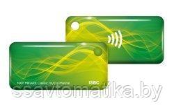 ISBC RFID-Брелок ISBC Em-marine + Mifare Classic 1K (Зелёный) - фото 1 - id-p193920447