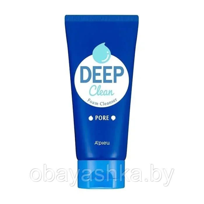 Очищающая пенка-скраб для лица A pieu Deep Clean Foam Cleanser Pore 130мл - фото 1 - id-p193921406