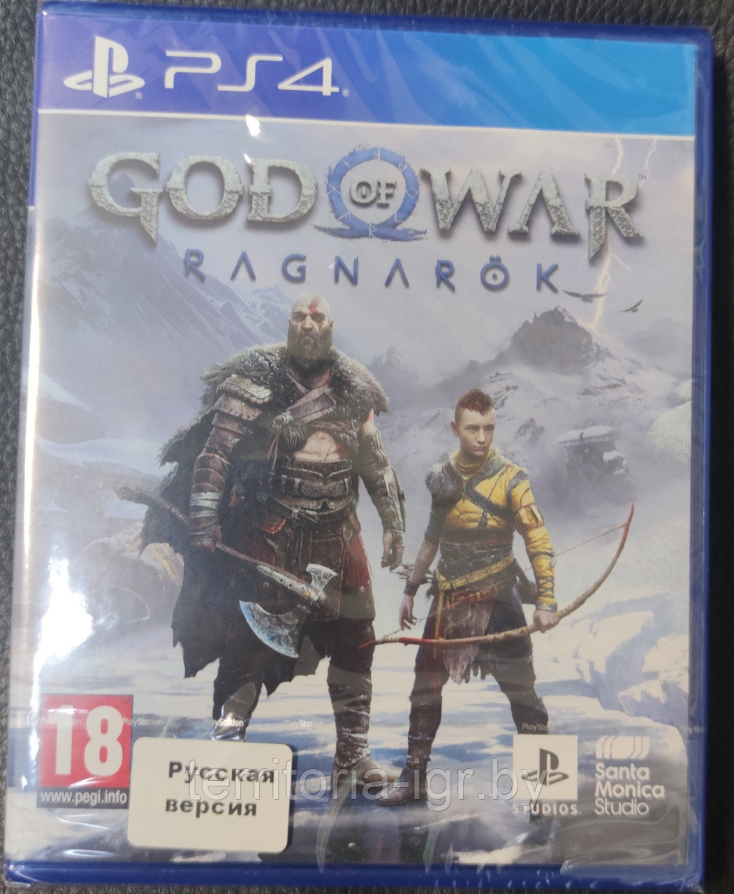 God of War: Ragnarok PS4 (Русская версия) С Озвучкой! - фото 1 - id-p185115763