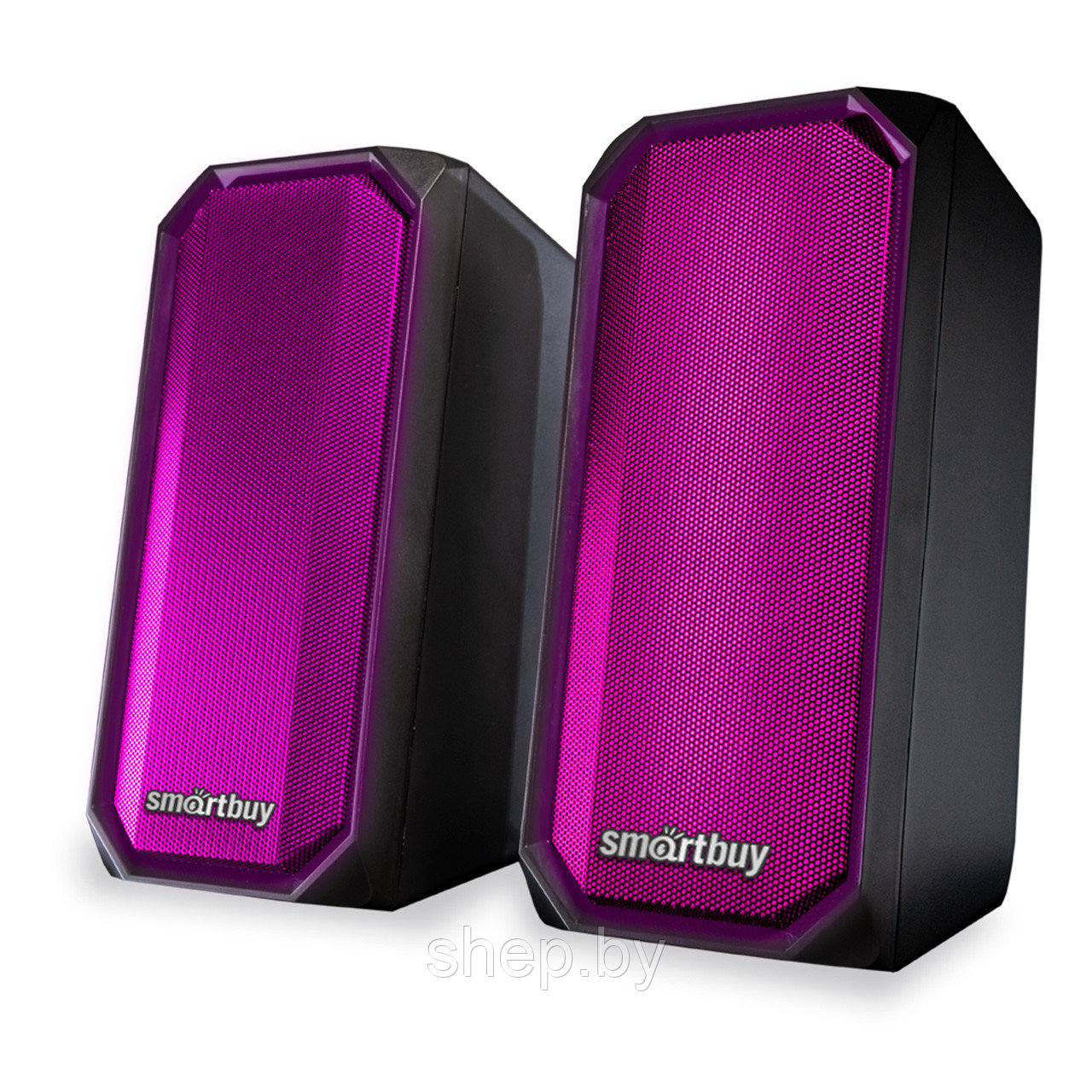 Акустическая система 2.0 SmartBuy RAPTURE, Bluetotoh, 6Вт, RGB-подсветка, USB, SBA-4300 - фото 2 - id-p193922263